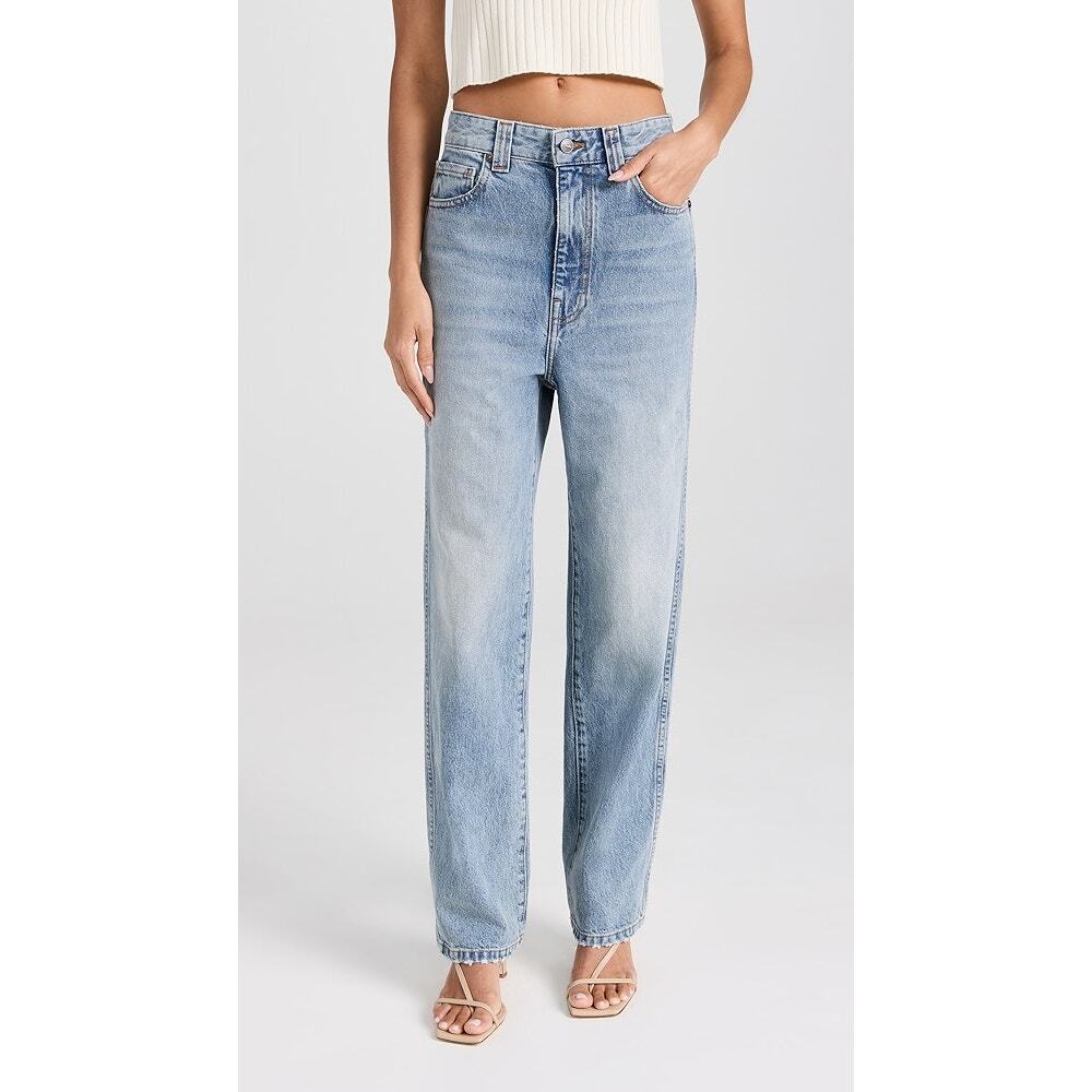 KHAITE Light Blue Women Jeans